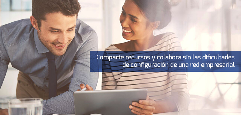 comparte recursos y colabora sin las dificultades