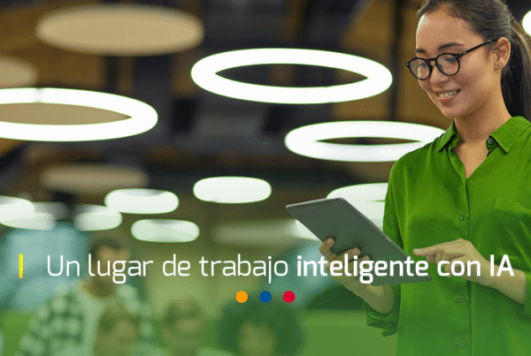 lugar de trabajo inteligente con IA